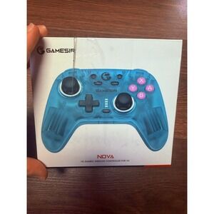 GameSir Nova HD Rumble Wireless Controller for Nintendo Switch Neon Teal Version